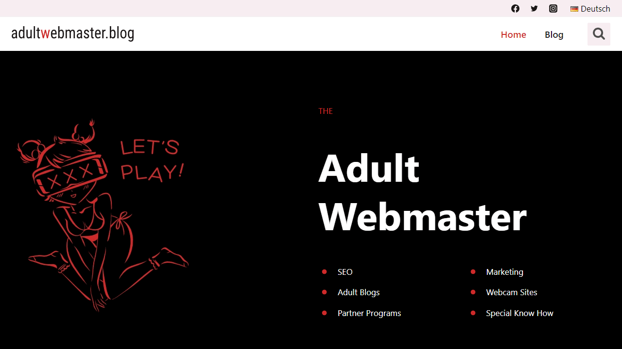 Sitemap - Adult Webmaster